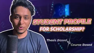 Build a Perfect Profile for Scholarship in CANADA (Course Based VS Thesis Based)