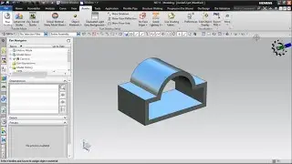 Siemens NX 11.0 Uni Tutorials in Urdu/Hindi Part 10:-Offset Curve, Extrude  (2D To 3D) Commands.
