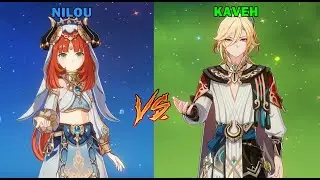 Kaveh vs Nilou Comparison - Genshin Impact