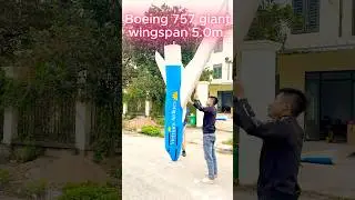 I FLEW The GIANT Boeing 747 With 5m WINGSPAN 