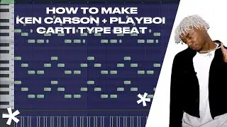 How To Make Ken Carson + Playboi Carti Type Beat | Hyperpop Beat Tutorial [@1bennyluv]