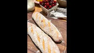 Quick Sourdough Baguettes Recipe  I  