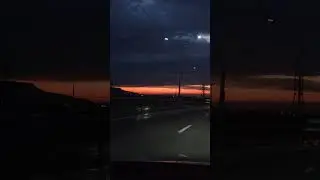 Закат в Махачкале (трасса Махачкала - Каспийск) W212 E63 AMG 🔥✨