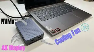 I LOVE this thing (I'm serious)  - Acasis 6-in-1 40Gbps USB4 dock with NVMe