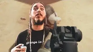POST MALONE GETS KILLED BY ANDYPYRO LIVE ON STREAM | SHROUD'S FUNNY ENEMY - Funny PUBG Ep.121