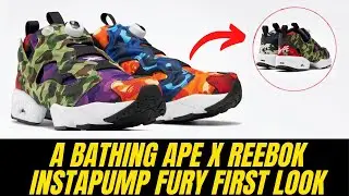 A Bathing Ape X Reebok INSTAPUMP Fury First Look
