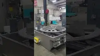 Rotary Indexing Parts Washer Assembly