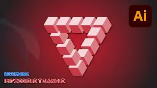 How to Design in Illustrator | Design an Impossible Triangle with Simple Features