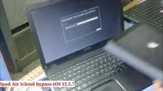 iPad Air (A1474) IOS 12.5.7 Icloud Bypass Done With Unlock Tool