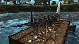 ArcheAge - постройка Торговой шхуны