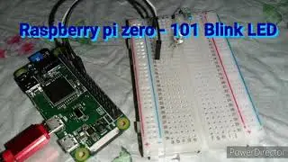 Blink LED... Raspberry pi zero...SSH