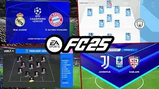 EA SPORTS FC 25 | ALL 25 BROADCAST PACKAGES ft. NEW & MORE