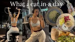LO QUE COMO EN UN DÍA | dieta, gym, compra semanal...