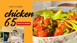 🔥 Chicken 65 Recipe | Crispy & Spicy South Indian Chicken Fry! 🍗#food #recipe#cookingvlog