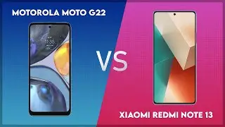 Motorola Moto G22 vs Xiaomi Redmi Note 13 Technical Comparison