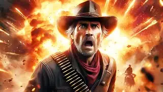 Explosion bursts out of nowhere and doesn't stop ▶️ Red Dead Redemption 2