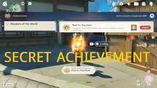 So-Called Work- Daily quest- Poet vs Paycheck- Secret achievement- Genshin Impact