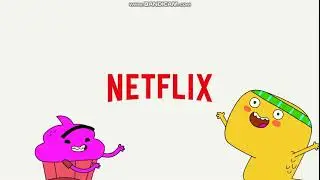 Cupcake and Dino sing the Netflix logo