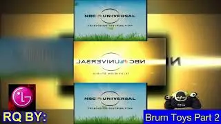(RQ) (YTPMV) NBC universal logo history Slow Scan