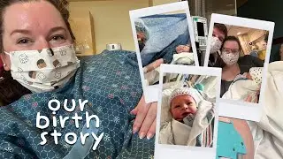 The Birth of our Daughter ❤️ Our Birth Story... Attempted Induction turned Emergency C-Section