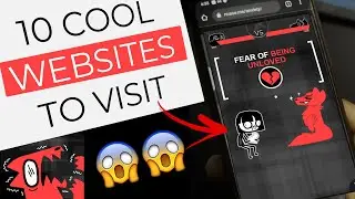 10 Cool website to visit when you're bored | Cool website to visit once | AJAX TECH | 2022