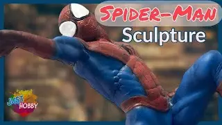 Polymer Clay Sculpture | Amazing SpiderMan | Marvel | Comics Version | Part 1/3 Diorama