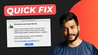 Photoshop Won't Open RAW Files? Here's the FIX (2025)