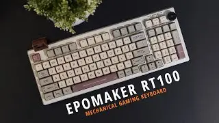 EPOMAKER RT100: A RETRO DESIGN Mechanical Gaming Keyboard - Unboxing & Review