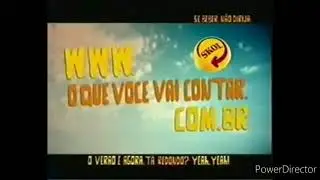Vinheta de oferecimento Futebol 2006/Globo (Novembro/2006)