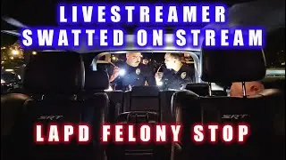 🔴LIVE - Livestreamer Swatted on Stream (1:29:10) - Los Angeles, CA #LAPD #Swatted #News #Press