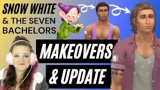 CAS Makeover Time! 😍 | Snow White & the Seven Bachelors #8 | Bachelorette Challenge | The Sims 4