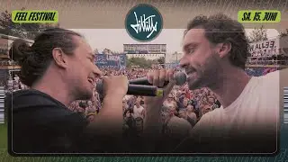 Bong Teggy vs Fate ⎪On Beat Rap Battle @ Feel Festival ⎪ DLTLLY