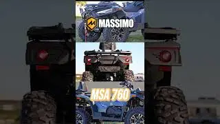 Packed with more features and more power than ever before. The Massimo MSA 760 #massimomotor #atv