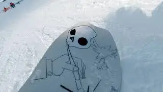 Dji Osmo Action test snowboard Val Thorens 2020