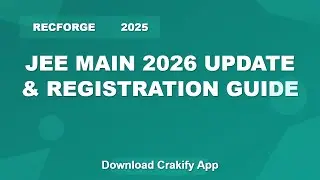 JEE Main 2026 Notification & Registration | Latest Updates & Tips