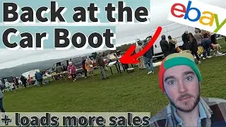 Peak District Car Boot BARGAIN HUNTING and loads of eBay sales!!!