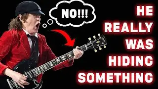 Angus Young's Hidden Guitar Tuning for one of his most iconic songs