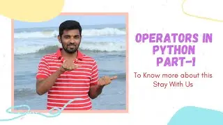 Operators in Python Part-1 | Python for beginners | Python in Tamil | @kalaistechiview4611