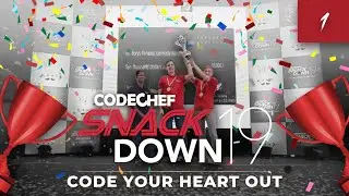 SnackDown 2019 Onsite Finals Official | Global Programming Championship | CodeChef