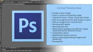 Photoshop basic tools