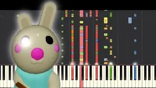 Bunny Theme - Piano Cover Remix - Piggy Roblox (Twilight Bunny)