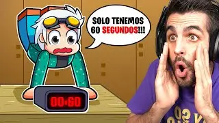 ¡Tienes 60 SEGUNDOS para SOBREVIVIR con SUSCRIPTORES Roblox!