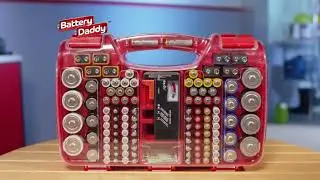 The Ultimate Battery Organizer Storage Case: Never Lose Your Batteries Again!