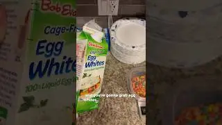 THE ULTIMATE CEREAL PROTEIN HACK 😳 #fitness #gym #bodybuilding #fit #workout #muscle #lift #diet  ￼