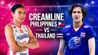 Creamline Cool Smashers 🇵🇭 vs Thailand 🇹🇭 | My Live Experience 