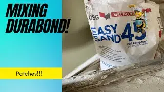 How to mix durabond with water