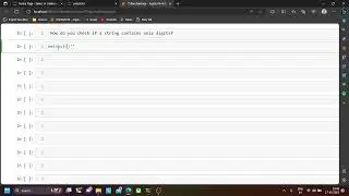 How do you check if a string contains only digits?