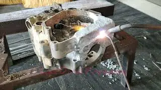 how to weld aluminum for machine head changes