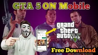 Gta V On Mobile 😮 | How To Get Gta v Free | Gta 5 Free Download On Mobile | Gta 5 Free Download