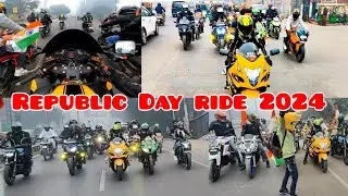 First Time meetup on YouTube Republic Day ride 2024 to Haryana Punjab dhaba Rampur Road #md21vlogs